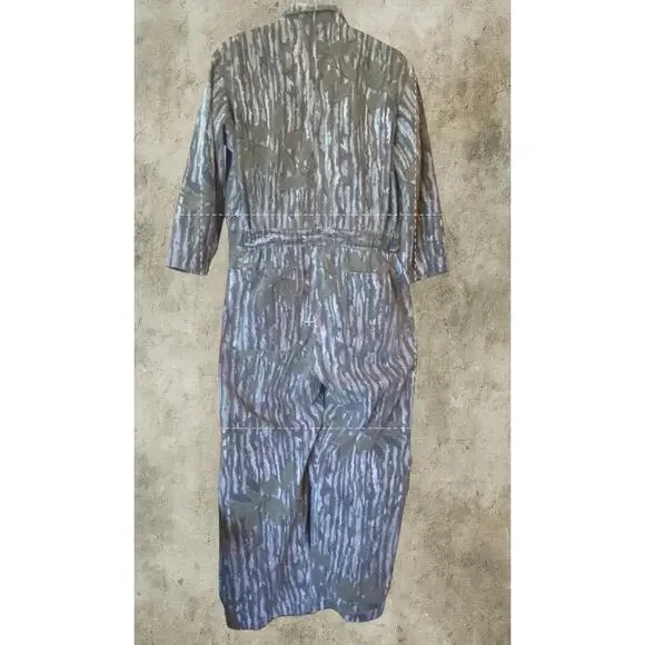 Walls USA Camo Unlined Coveralls Men’s L Altered Cropped Utility Workwear - Picture 4 of 16